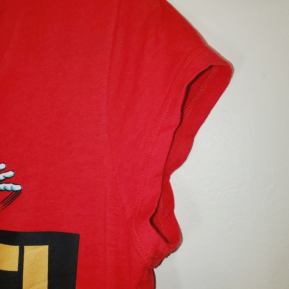 Marvel Junior's V-Neck Short Sleeve Super Hero Tee 183 - Picture 3 of 5